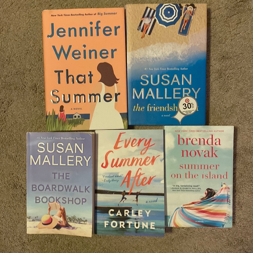 5 Book lot